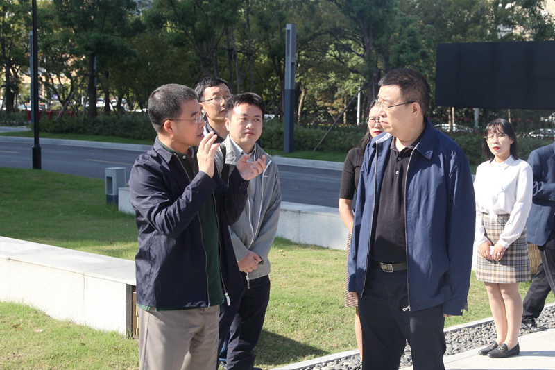 河北省供銷(xiāo)社主任丁榮進(jìn)到訪浙農(nóng)