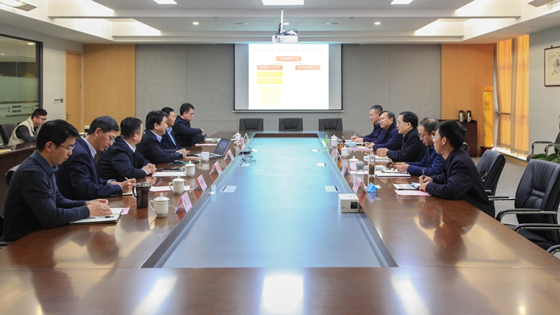 河南省供銷社理事會主任童孟進(jìn)到訪浙農(nóng)