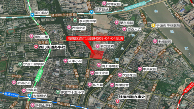 浙農實業(yè)成功競得寧波海曙區(qū)西門地段優(yōu)質地塊