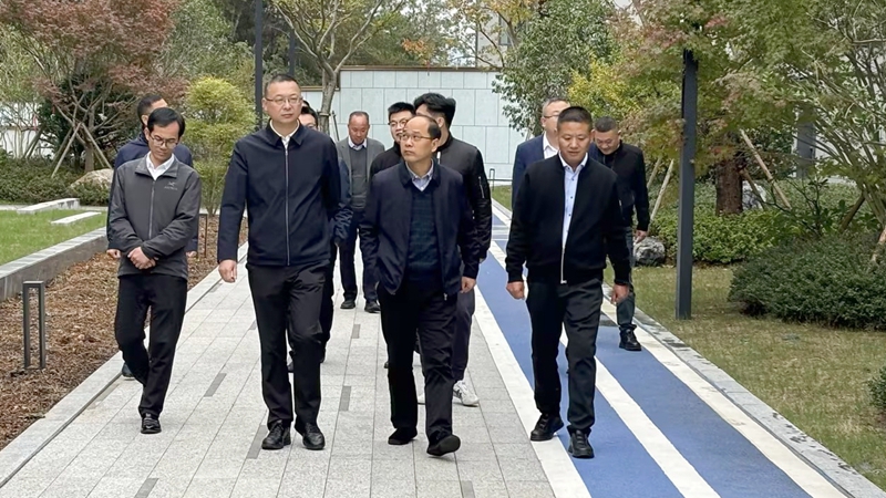 湖州市委常委、副市長(zhǎng)許峰調(diào)研安吉華都