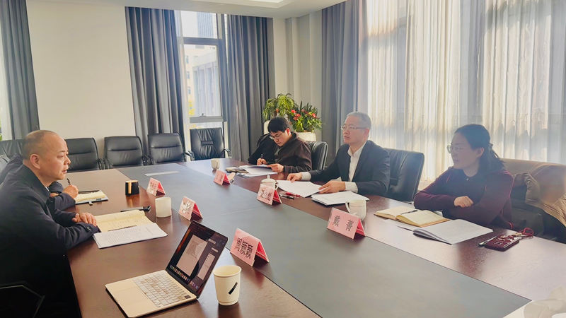 省供銷社黨委委員、理事會副主任董益彪帶隊到浙江農(nóng)合集團調(diào)研